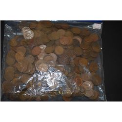 Lincoln Wheat Back Penny; Various Dates & Conditions; Lot of 500; EST. $20-40