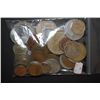 Image 2 : World Coins & Tokens; Various Dates, Conditions & Denominations; Lot of 50; EST. $5-10