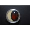 Image 2 : Large Oval-Shaped Brown/Orange Gemstone; EST. $10-20