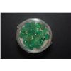 Image 2 : Oval-Shaped Green Gemstone; Lot of 30; EST. $10-20
