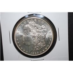 1886 US Silver Morgan $1; MS62; EST. $50-65