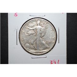 1944-S Walking Liberty Half Dollar; EST. $10-20