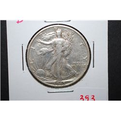 1945-D Walking Liberty Half Dollar; EST. $10-20