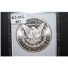 Image 2 : 1884-CC US Silver Morgan $1; MCPCG Graded MS63; EST. $220-240