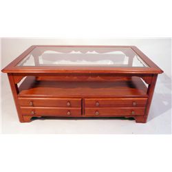 Contemporary Cherrywood Low Table, 20th C., N9ENBH