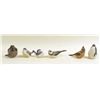 Image 1 : Six Royal Copenhagen Porcelain Birds, Denmark, 20th C., N9ENBE