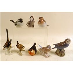 Eight Bird Figures, 20th C., N9ENBE