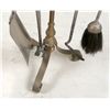 Image 2 : Two Brass Fireplace Tool Sets, 20th C., N9ENBH