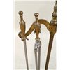 Image 3 : Two Brass Fireplace Tool Sets, 20th C., N9ENBH