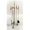 Image 6 : Two Brass Fireplace Tool Sets, 20th C., N9ENBH