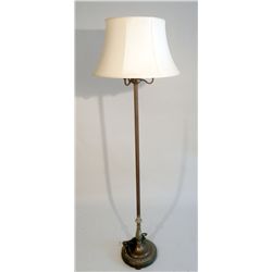 Patinated Metal Floor Lamp, 20th C., N9ENBH