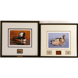Two Duck Stamp Prints, 20th C., N9ENBL