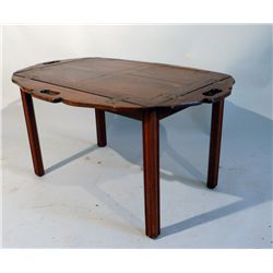 George III Mahogany Butlers Tray Table, English, late 18th C., N9ENBH