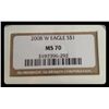 Image 2 : 2008 Silver American Eagle NGC MS 70 (Perfection)