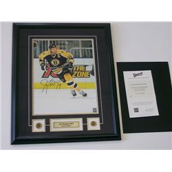 NHL - Autographed Joe Thornton - Beautifully Framed Photo 18" x 22" overall
