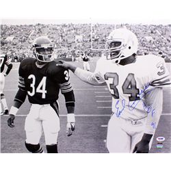 EARL CAMPBELL SIGNED HOUSTON OILERS 16x20 PHOTO PSA/DNA #M52168 FRAMED!