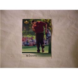 2001 Upper Deck Tiger Woods Rookie Card #1