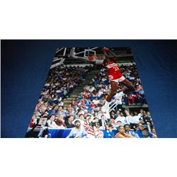 DOMINIQUE WILKINS SIGNED 16X20 PHOTO STEINER SPORTS AUTO AUTOGRAPH HAWKS