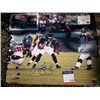 Image 1 : EAGLES **SHELDON BROWN** SIGNED AUTOGRAPHED 24X30 COLOR PHOTO *MINT* PSA-DNA