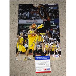 DWIGHT HOWARD ORLANDO MAGIC PLAYER SIGNED 8X12 PHOTO psa/dna FRAMED!!!