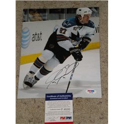 JEREMY ROENICK SIGNED 8X10 PHOTO psa/dna   FRAMED!!!!