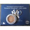 Image 1 : Yankee Keychain with Dirt that Babe Ruth , Lou Gehrig, and Many more played on