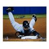 Image 1 : Jeter Sliding Into 3rd Base autographed   Steiner COA