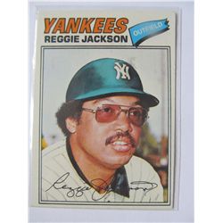 Reggie Jackson 1977 Topps Yankees  Mint Baseball Card