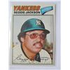 Image 1 : Reggie Jackson 1977 Topps Yankees  Mint Baseball Card
