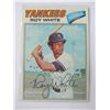Image 1 : Roy White 1977 Topps Yankees  Mint Baseball Card