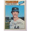Image 1 : Ron Guidry 1977 Topps Yankees  Mint Baseball Card