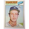 Image 1 : Don Gullet 1977 Topps Yankees  Mint Baseball Card