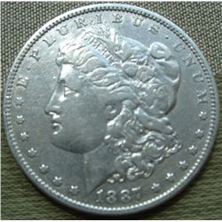 1887-O Morgan Silver Dollar