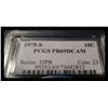 Image 2 : PCGS PR69DCAM 1975 - S 10 CENTS PIECE ---serial # 95253.69/73042812