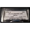 Image 2 : PCGS PR69DCAM 1976 - S 25 CENT PIECE…..serial # 96008.69/72677524