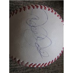 Derek Jeter Autographed Baseball COA