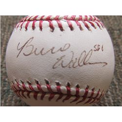 Bernie Williams Autographed baseball COA