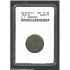 Image 1 : 1853 1/2 C XF40 Brown ANACS. Mintage: 129,...