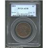 Image 1 : 1853 1C AU58 Brown PCGS. Mintage: 6,641,13...