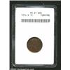 Image 1 : 1914-S 1C MS61 Brown ANACS. Mintage: 4,137...