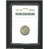 Image 1 : 1910 10C AU58 ANACS. Mintage: 11,520,551....