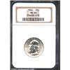 Image 1 : 1964 25C MS66 NGC. Mintage: 560,300,000. T...