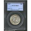 Image 1 : 1947 50C MS65 PCGS. Mintage: 4,094,000. Th...