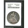 Image 1 : 1840 S$1 XF40 ANACS. Mintage: 61,005....