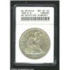 Image 1 : 1860-O S$1 XF40 ANACS. Mintage: 515,000. T...
