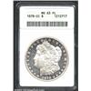 Image 1 : 1878-CC S$1 MS63 Prooflike ANACS. Mintage:...