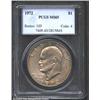 Image 1 : 1972 $1 MS65 PCGS. Mintage: 75,890,000. Th...
