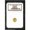Image 1 : 1849 G$1 Open Wreath MS63 NGC. Mintage: 68...
