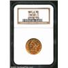 Image 1 : 1865-S $5 MS61 NGC. Mintage: 27,612....