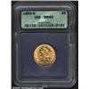 Image 1 : 1893-S $5 MS63 ICG. Mintage: 224,000. The...